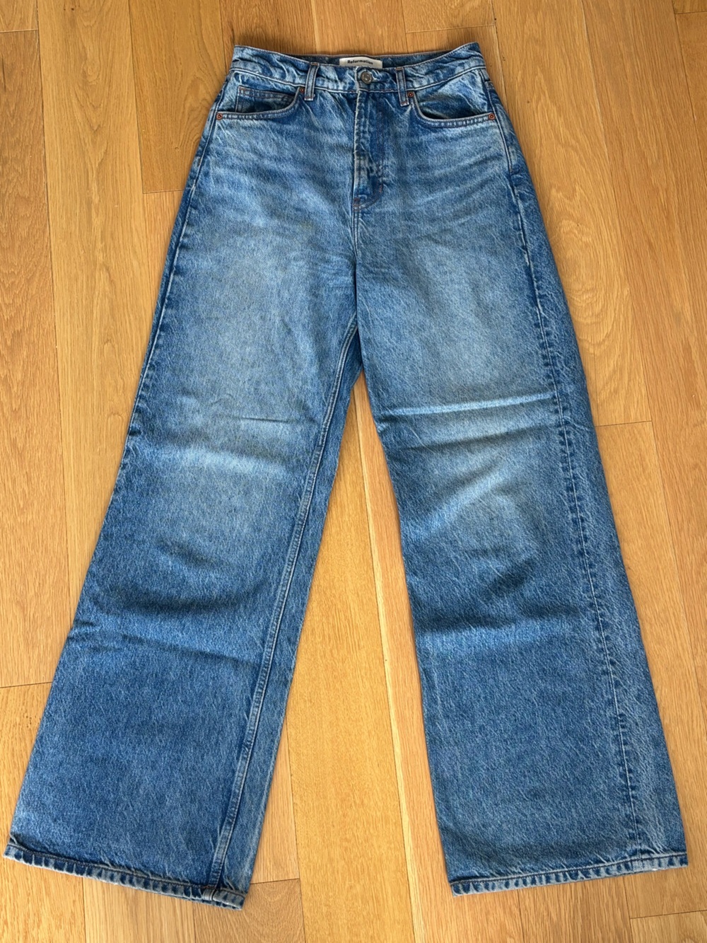 Cary High Rise Slouchy Wide Leg Jean in Colorado - Picture 6 of 7
